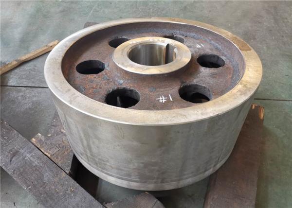Finish Painting Carbon Steel Casting Products Carbon Steel Wheels Wear Resistant