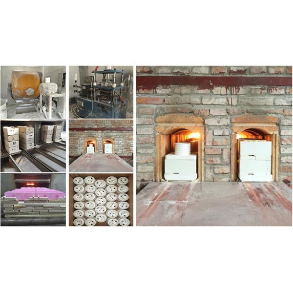 Corrosion Proof Furnace Fittings Furnace Accessories High Alumina Content Fixing Frame Fixing Ring