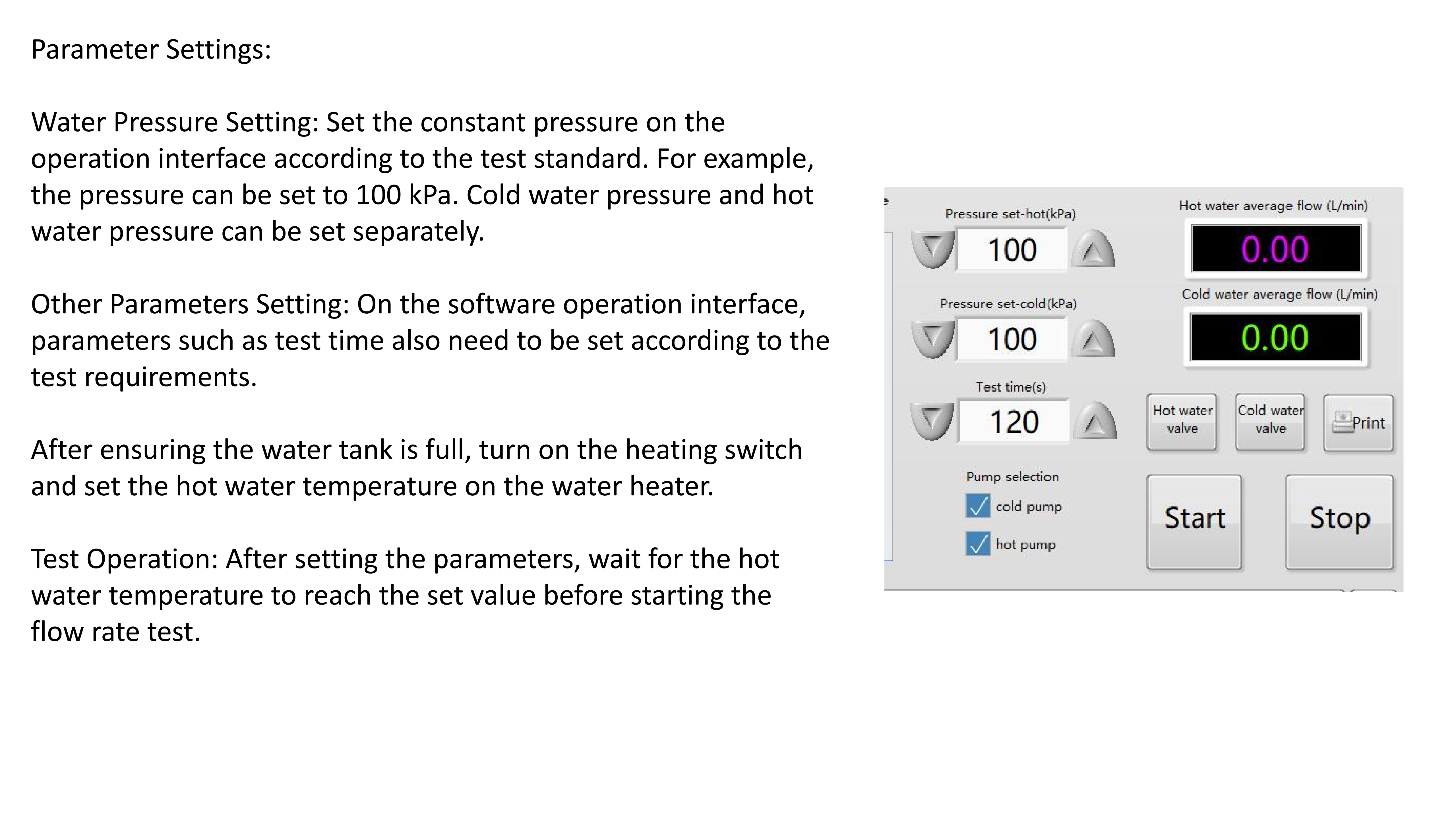 EN817 Water Flow Testing Equipment Multi-Functional High Pressure Flow Tester with Real-Time Monitoring & Data Recording