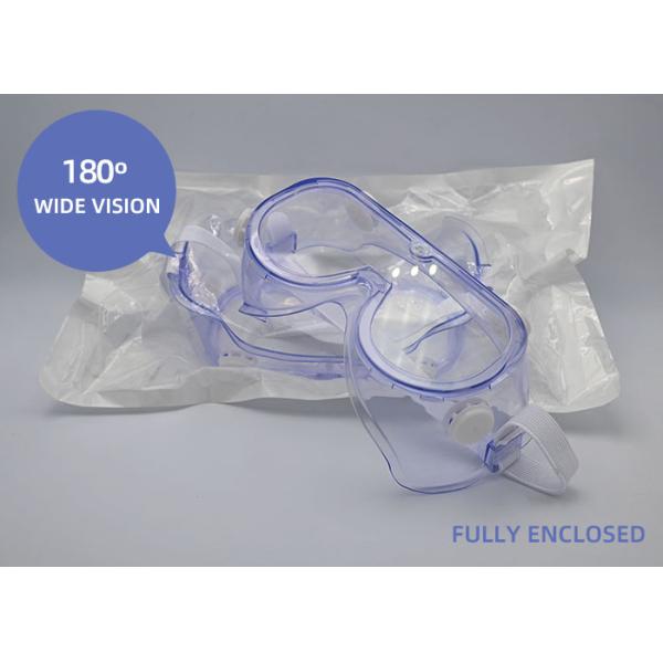 Work UV Protective Goggles / PVC+PC Material Patient Safety Glasses