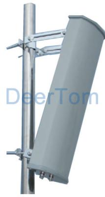1920-2170MHz 3G Dual Polarization MIMO Sector Panel Antenna 18dBi*2 65Degrees Vertical 2 N Female