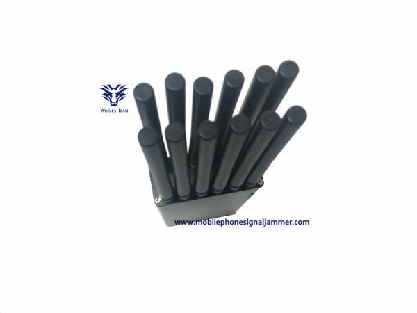 GSM 3G 4G 5g WiFi GPS Mobile Phone Signal Jammer 12 Bands Portable All Frequency Customized
