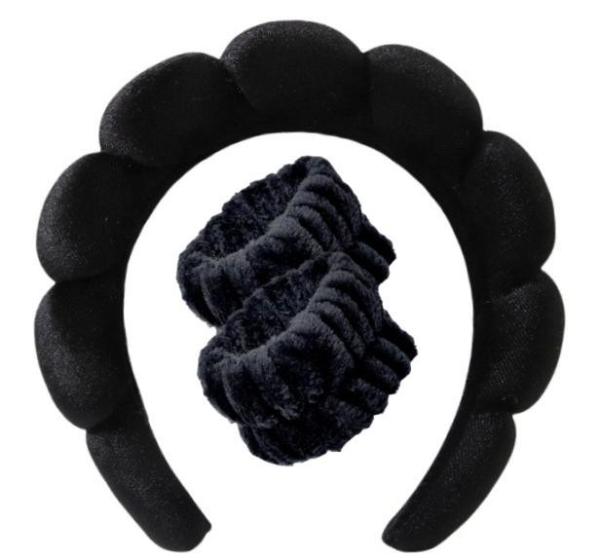 Face washing makeup headband set SPA hair band 3pcs one set