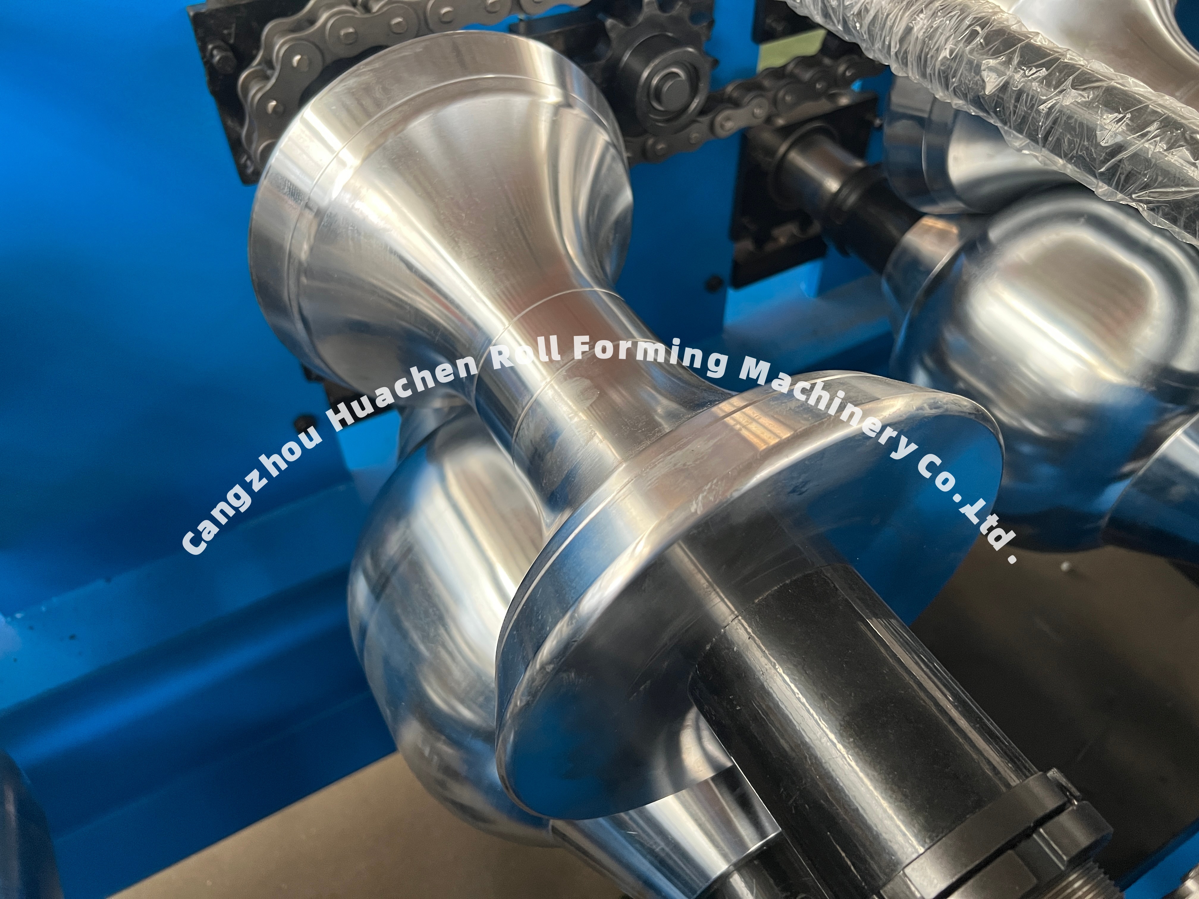 High-Performance Metal Ridge Cap Roll Forming Machine for Roofing Industry Production