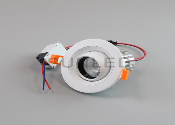 ÉPI LED Downlight 12W enfoncé rotatif 70mm d'angle de faisceau 15° 3 ans de garantie