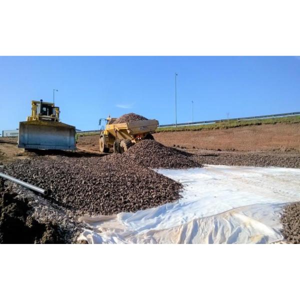 Прочность на растяжение низкой удлиненности ткани Geotextile ЛЮБИМЦА 200KN сплетенная PP высокая