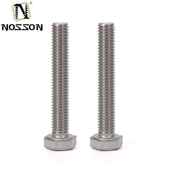 ZINC PLATED Stainless Steel Hex Bolt and Nuts Washer 304 316 for High Tensile Strength in Industrial Applications