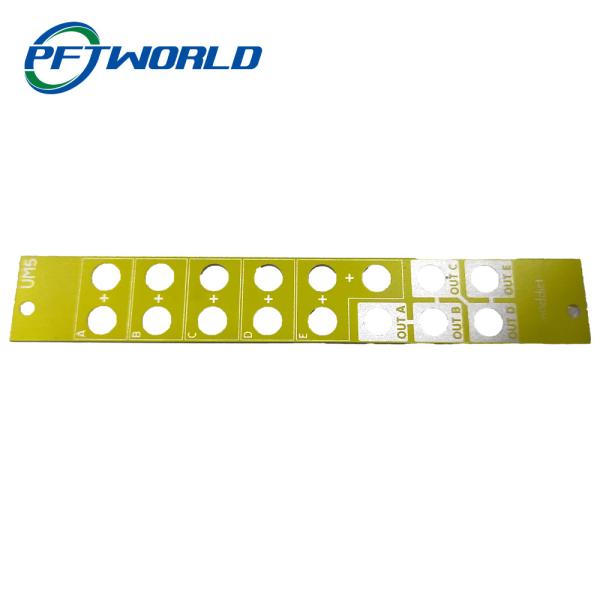 Précision 6061/6063 pièces faites sur commande de fraisage de machine-outil en métal de pièces de commande numérique par ordinateur de plat en aluminium