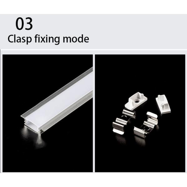 2507 2835 LED Aluminium Profile Aluminum Channel For Led Strips T3 - T8