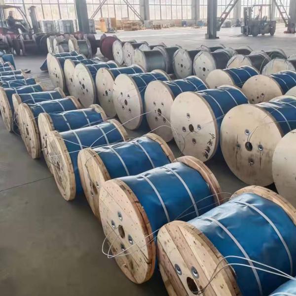 Tolerance ±1% Galvanized High Strength Steel Wire Rope 4x31WS for Industrial
