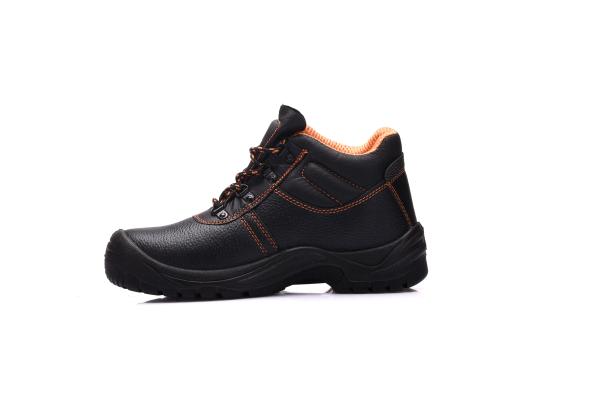 Lace Up Black Military Safety Boots Low Cut Ankle Protective Work Boots
