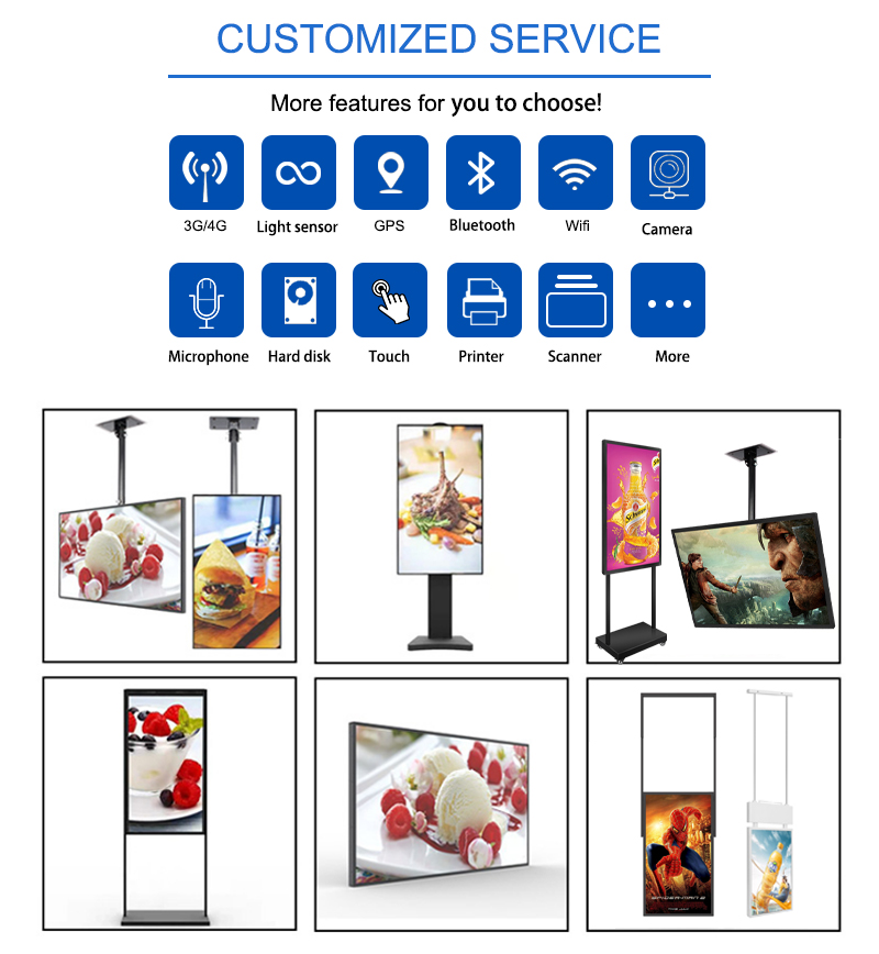 дисплей LCD высокой яркости Nits 1920x1080 1500, LCD рекламируя оборудование