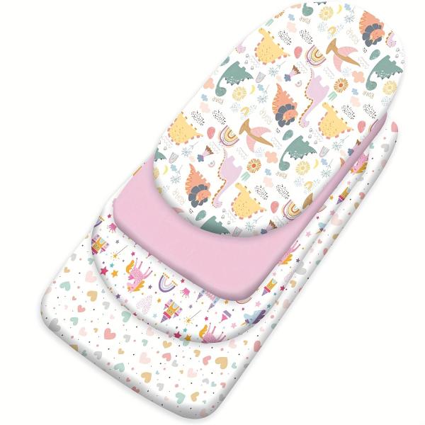 Customizable Cradle Mattress Sheets Fitted Crib Sheets Universal Style For All Season