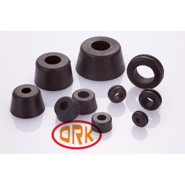 Molded EPDM Rubber Grommet Industrial , Rubber Cable Grommet Heat Resistant