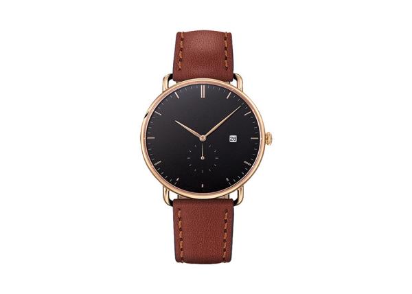 Custom Logo Waterproof Wrist Watch Milanese Bracelet Quartz Movt Stainless Steel Crown