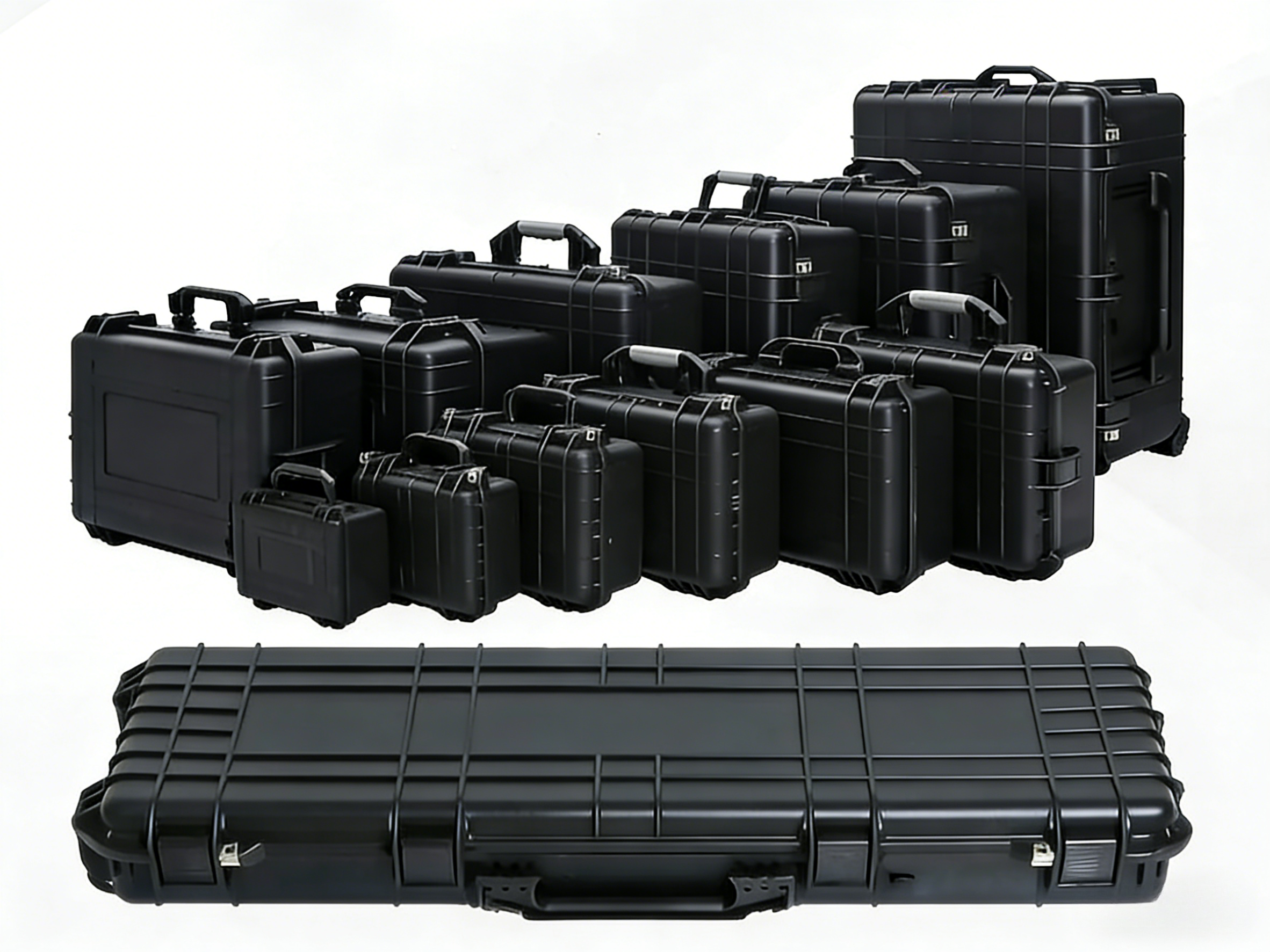 Protective Cases Plastic Equipment Trolley Cases Waterproof Cases Sponge Tool Cases Shockproof Cases