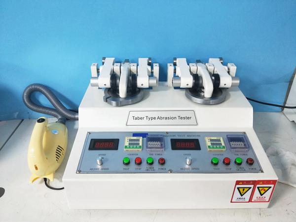 TAPPI-T476 2 estação Taber Abrasion Tester de couro