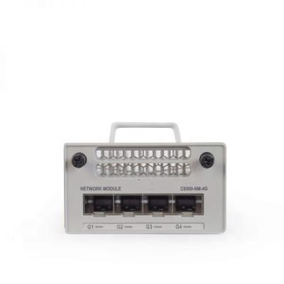 C9300-NM-4G 4 Port Gigabit Network Switch Module Cisco Catalyst 9300 Series