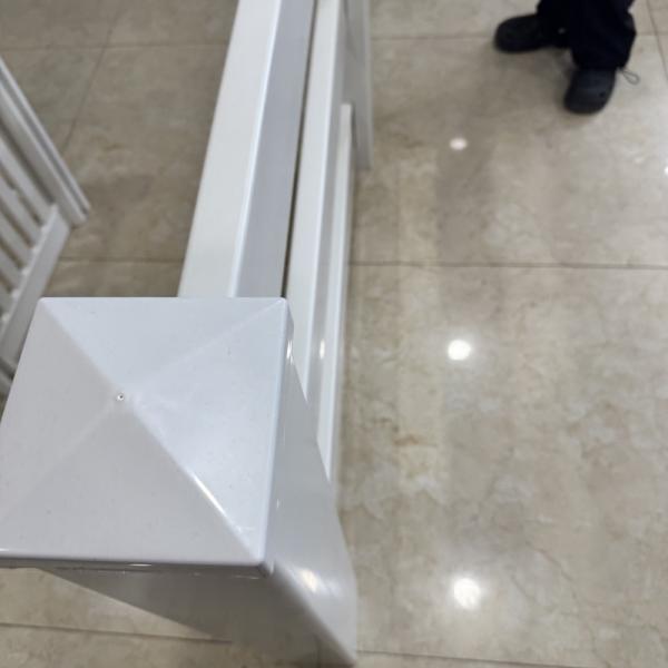 White Vinyl Horse Fence 1.5m High PVC With High Temp Resistance