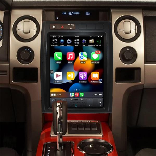 OEM Intelligent 12.1 Inch Tesla Android Car Screen GPS Radio For Ford F150 2009-2012