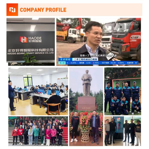 В хорошем состоянии 13-30 тонн использованный Lovol Crawler Excavator FR205E2-H с длиной бума 5,8 М