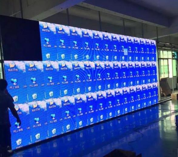 Indoor Rental LED Display Curtain Video Advertising And Stage Performence 500mm X 1000mm