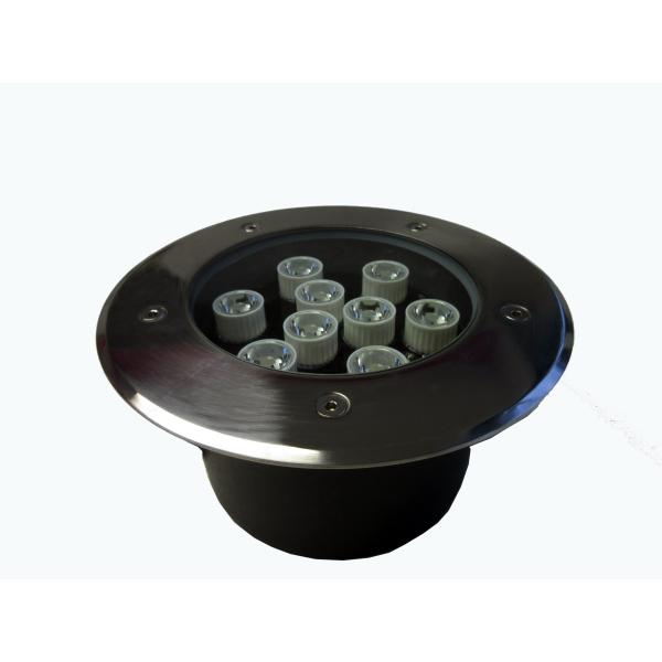 Алюминий 9w 12V RGB LED подземный свет, встроенные RGB LED свет потока