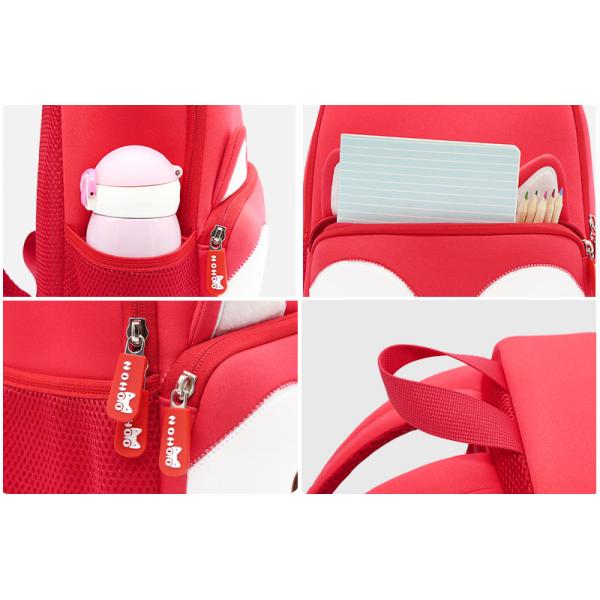 2018 new style school bag of preschool child kids 3D Cartoon family backpack