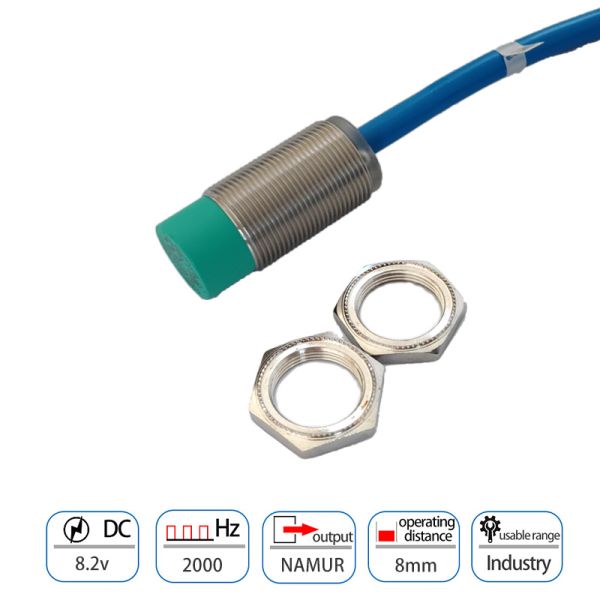 M18 Flush 8mm Inductive Proximity Sensor 8-18gm40-n0 In-connection Sensor