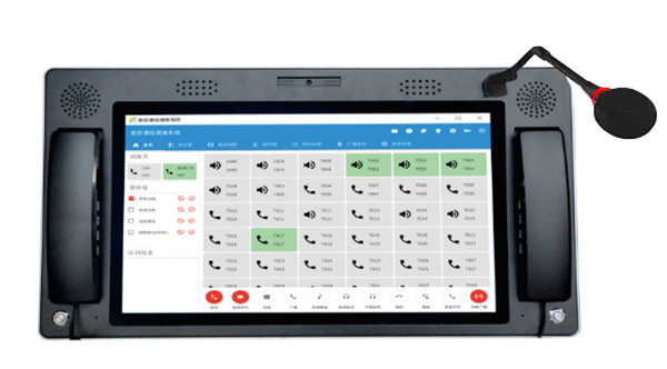 IP PBX и консоль оператора сервера глоточка оборудования телефонной системы