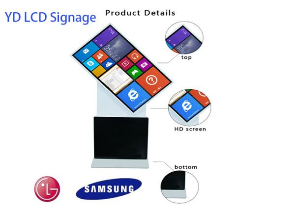 43 polegadas Digital interativa Whiteboard, assoalho que está a exposição do Signage do Lcd Digital