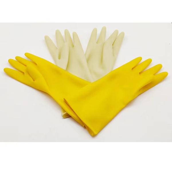 Unlocked Lining Latex Household Glove Slaughter Thickening Industrial Latex Glove