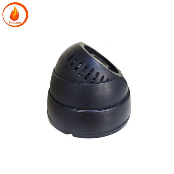 Black Hemispherical USB Powered Dash Camera Monitoring System 1080P