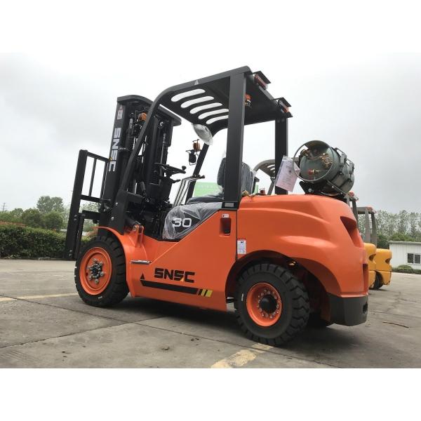 LP Gas Engine 2ton 2.5ton 3ton 3.5ton Duel Fuel Gas Gasoline Forklift with LED Light Options
