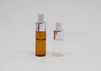 Prueba 30ml E Amber Glass Dropper Reusable calibrada líquida del escape