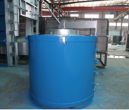 Overheat Protection Aluminum Melting Furnace For Die Casting Industry