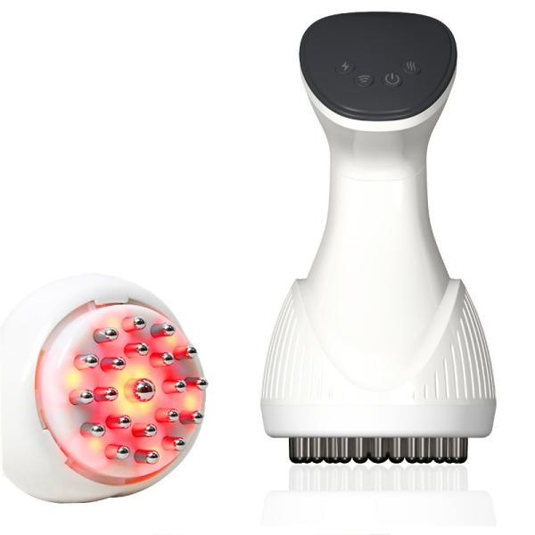 Home Electric Microcurrent EMS Massage Device Handheld Anti Cellulite Meridian Massage Brush