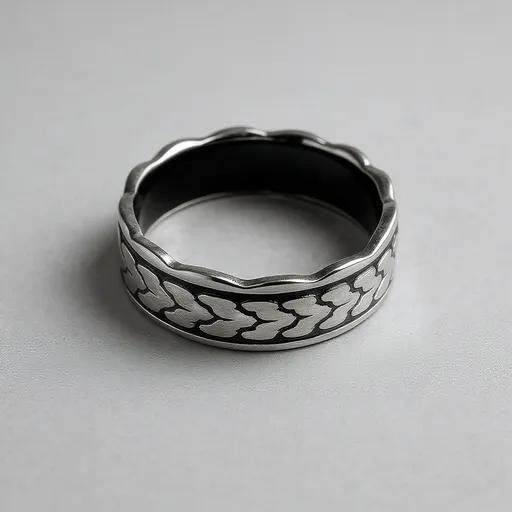 Cadenas de acero inoxidable de fundición para girar anillo para hombres alivio de estrés anillo para pareja joyería para mujeres accesorios anillo