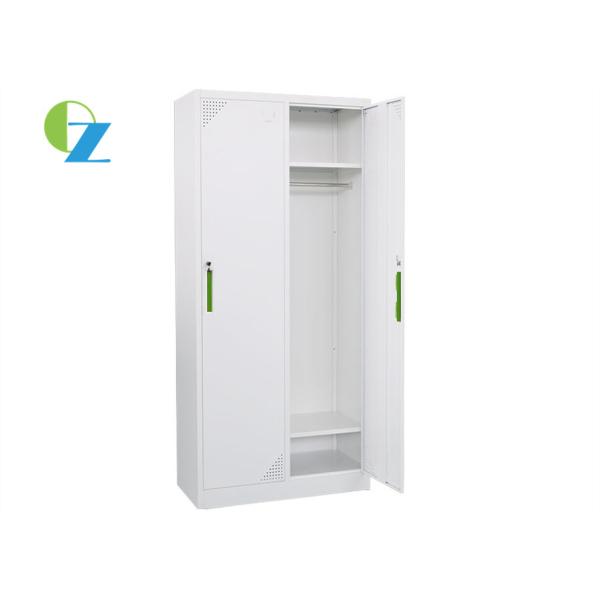 Подгонянный стальной шкафчик двери кухонных шкафов 2 хранения для школы/офиса