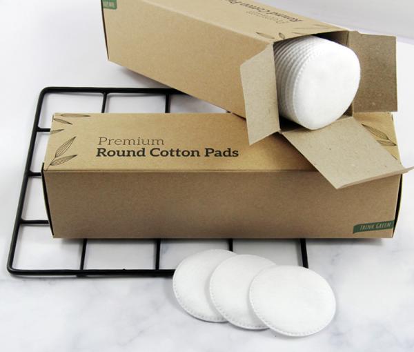 Absorbent Disposable Facial Remover Cotton Wool Pads For Daily Clean