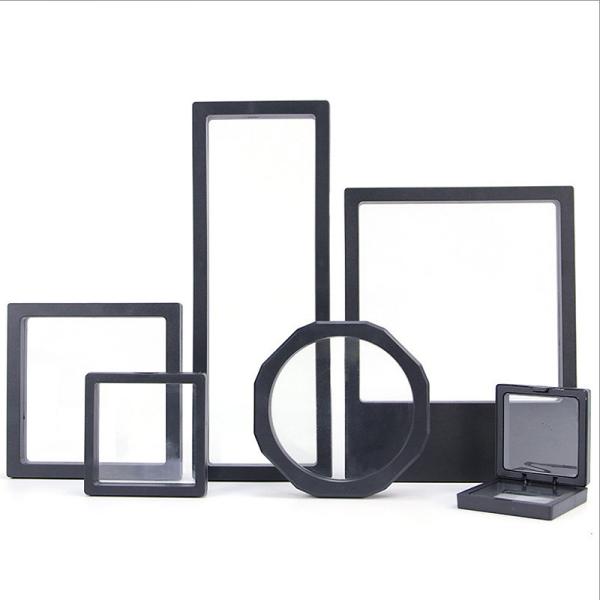 Jewelry Display PE Membrane Suspension Box , Transparent Film Floating Jewelry Case