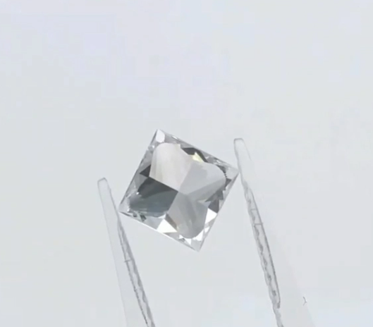 CVD Princess cut Lab Created Diamond Jewelry 1,65 Ct E Цвет VS1 Прозрачность