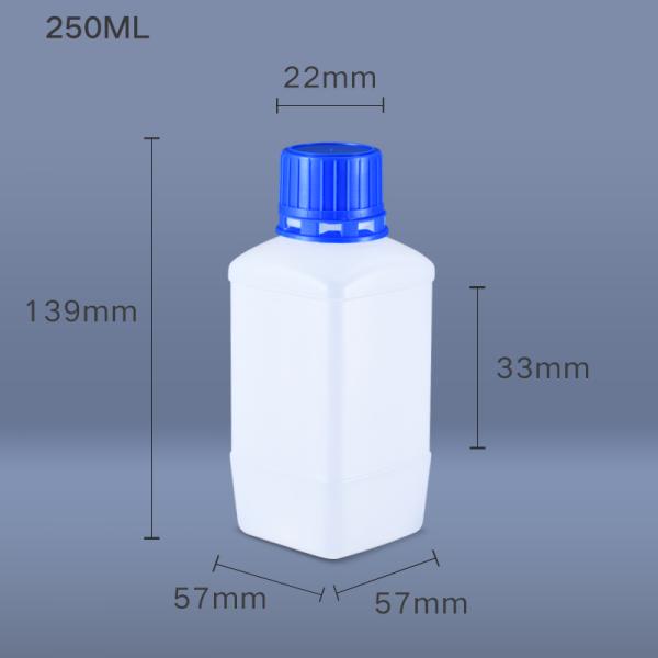 Reactivo químico anhidruro acético Hdpe botellas de laboratorio anticorrosión