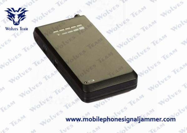 Black Color Portable Cell Phone Blocker Single Output Power + 25dBm / 500mW