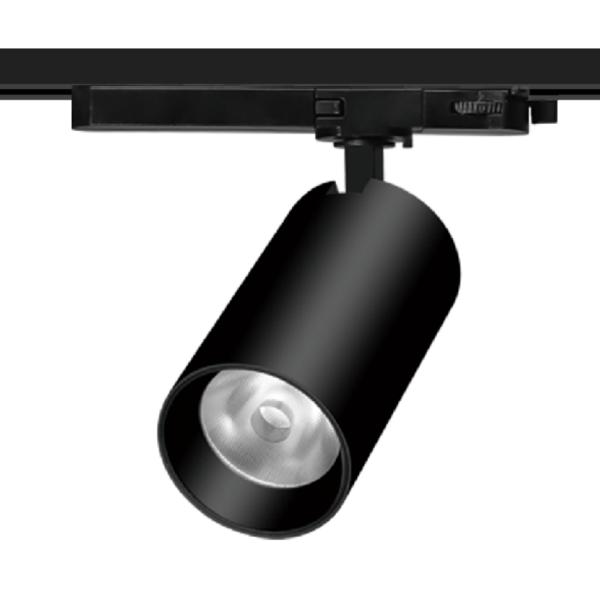 Integrated adaptor 3/4-wire CRI90 anti glare flicker free combined 20W-25W 35W COB LED track light Aluminium Surface t