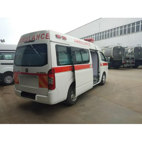 China Brand Foton 4WD 4X2 Type New Ambulance Car Price