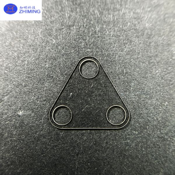 Custom Sapphire Through-Hole Plate (Shaped Multi-Hole Sapphire Window)