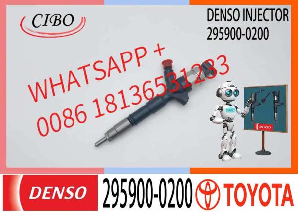 23670-30440 Piezo Injector Reconditioned 295900-0200 Commercial Vehicle Injector For 23670-30440 1KD-FTV Diesel Engine