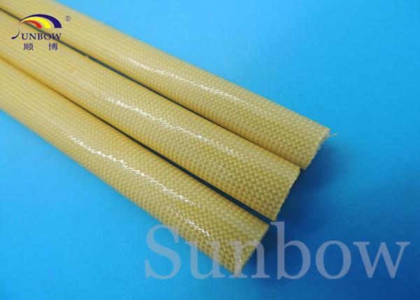 heat resistance and good electrical performance ployurethane fiberglass(PU fiberglasssleeve）