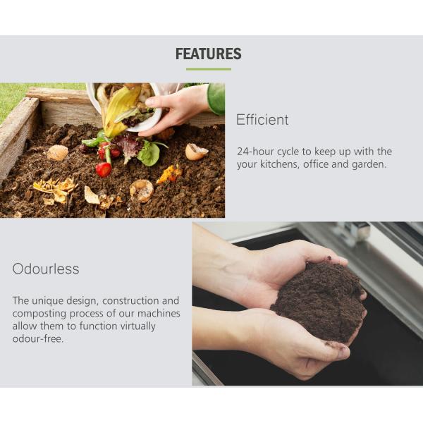 300KG Waste Converter Bio Compost Machine